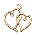 Yellow Heart and Letter Metal Charms with 26 Listed Options view 8