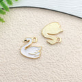 Enamel Zinc Alloy Rose Grape Watermelon Fruit Charm Pendants for DIY Keychain Jewelry