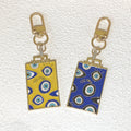 I See You Evil Eye Rectangle Keychains Gold 2 Colors view 3