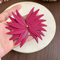 Layered Colorful Leaf Statement Earrings Fashion Jewelry view 6