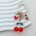 Strawberry, Cherry and Lemon Charm Keychains in 57 Pictured Variations for Bags and Keys view 4