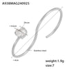 Silver S Ring
