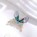 Gold Tone Silver Tone Butterfly Three Designs Metal Brooch Pin view 5