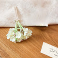 Floral Cluster U-Pin Hair Pins Six Colors Green Stems view 11