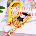 Jeweled Sports Car Keychains with Braided and Bare Wrist Loops view 8
