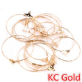 Large Wire Hoop Earring Findings in Four Finishes and Six Sizes view 7
