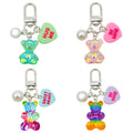 Bear Charm Keychains in 10 Pictured Variations for Bags and Keys view 5