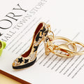 Star High Heel Keychains in Three Colors with Braided and Plain Loops view 10