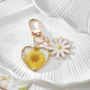 Yellow Daisy Heart