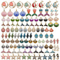 Metallic Starfish and Seashell Shell Charms with 28 Listed Options view 5