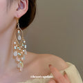Colorful Beaded Chandelier Hook Earrings Fashion Jewelry view 3