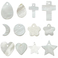 Black Heart and Star Shell Charms with 19 Listed Options view 5