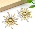 Gold-Tone Sun and Moon Metal Charms with 9 Listed Options view 10