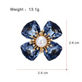 Gold Tone Silver Tone Flower Sculpted Seven Designs Metal Brooch Pin view 8