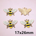 Colorful Enamel Bee Charms in Nine Pictured Styles view 7