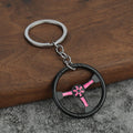 Three-Spoke Steering Wheel Keychain in Five Colors view 8