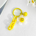 Acrylic Flower Bell Keychain With Metal Chain And Ring view 7