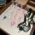 Layered Beaded Lace Collar Necklace in Three Colors view 2