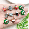 Metallic Reindeer and Snowflake Metal Beads with 15 Listed Options view 2