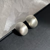 Silver Brushed Studs