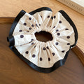 Polka Dot Pearl Bow Scrunchies And Ribbon Hair Ties view 9
