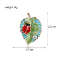 Ladybug Enamel Metal Brooch Pin for Jackets and Lapels view 2