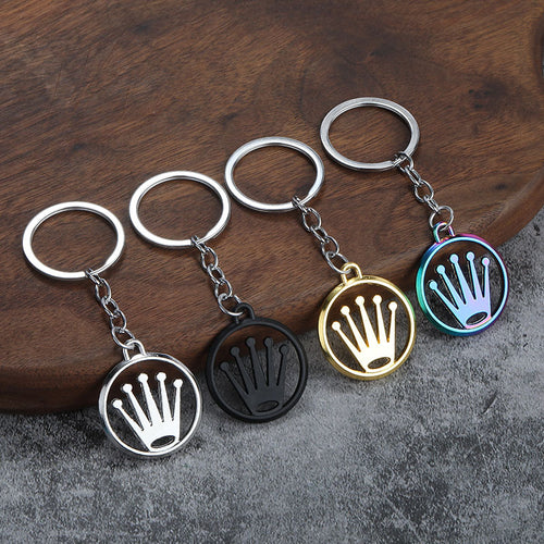 Sweet Crown Alloy Pendant Keychain Gift Accessory for Bags and Keys