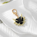 Gothic Thorn Heart and Cross Lobster-Clasp Charms in Six Designs view 3