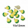 Colorful Enamel Vegetable Charms in Forty Two Small Designs view 10