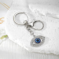 Turkish Evil Eye Keychains Rhinestone Charms Nineteen Options view 9