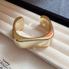 Gold Faceted Square