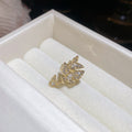 Butterfly Pearl Ear Cuffs In Six Silver And Gold Tone Styles view 7