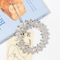 Rhinestone Circular Wreath Christmas Tree Hangers Ribbon 3 Colors view 4