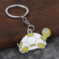 Colorful Turtle Metal Keychain With Split Ring, 12 Color Styles view 10