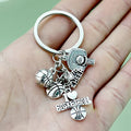 Basketball Charm Keychains in 26 Pictured Variations for Bags and Keys view 3