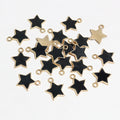 Small Enamel Star Charms in Nine Color Styles for Jewelry view 8