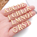 Metallic Alphabet Letter Metal Charms with 138 Listed Options view 2