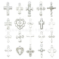 Gold-Tone Cross Metal Charms with 6 Listed Options view 10