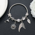 Antique Silver Heart and Star Metal Charms with 2 Listed Options view 2