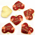 Red Love Letter and Heart Enamel Charm Collection for Jewelry Making view 4