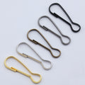 Safety Pin Snap Hook Findings in Five Finishes and Four Sizes view 3