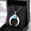 Gold White Crescent