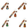 Capybara Silicone Figure Bell Strap Keychain Five Styles view 5