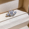 Silver Tone Hearts