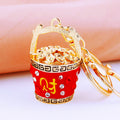 Fortune Bucket and Mixed Auspicious Charm Keychains in Forty-Four Options view 6