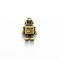 18x11mm Vintage Mechanical Robot Alloy Charm Pendant
