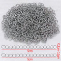 Five Centimeter Metal Extension Chains in Three Finishes view 8