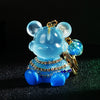 Blue Seated-Bear