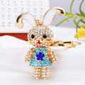 Jeweled Rabbit and Auspicious Charm Keychains in Forty Designs view 4
