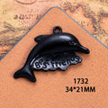 Black Animal and Nature Silhouette Charms in Eight Designs view 4
